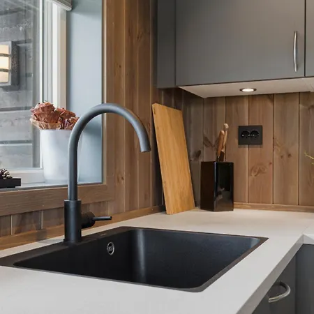 度假居 Moderne Pa Fjellsaetra Med Jacuzzi *