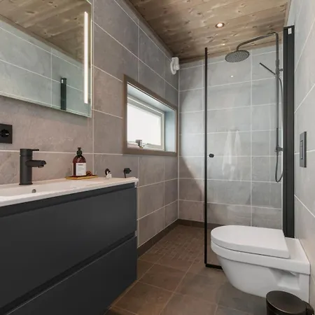 度假居 Moderne Pa Fjellsaetra Med Jacuzzi