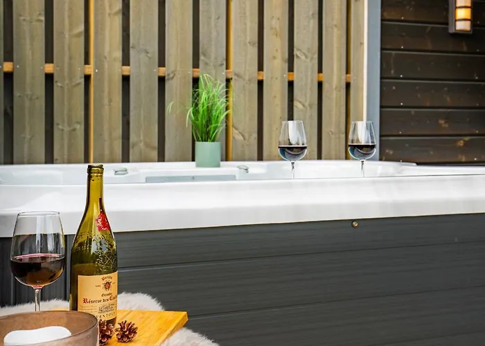 Moderne Pa Fjellsaetra Med Jacuzzi Prázdninový dům Sykkylven