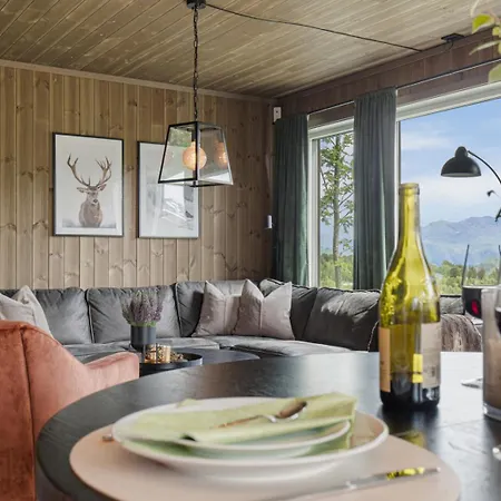 Moderne Pa Fjellsaetra Med Jacuzzi * Sykkylven